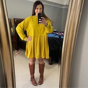 NWOT Chartreuse Dress
